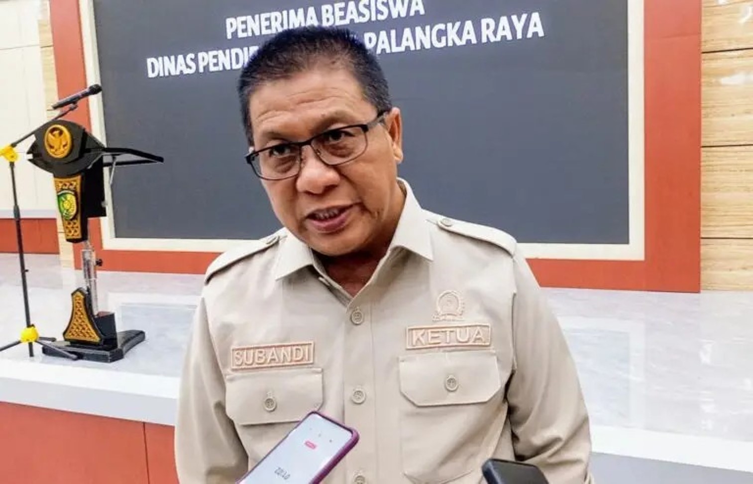 Ketua DPRD Kota Palangka Raya, Subandi